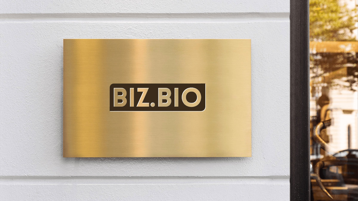 BIZBIO signage