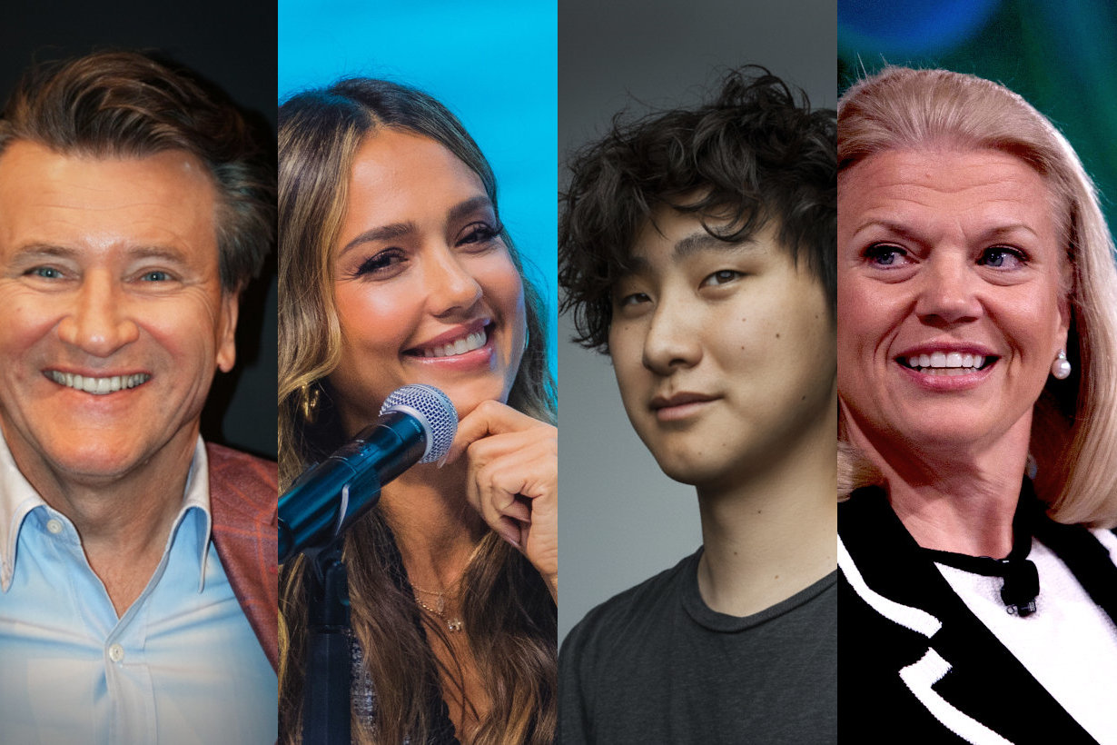New Year's resolutions from business leaders - Robert Herjavec, Jessica Alba, Alexandr Wang, and Ginni Rometty