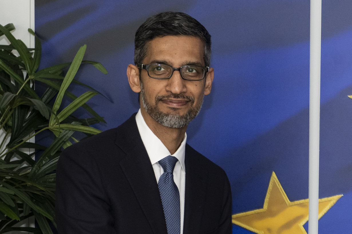 Sundar Pichai, CEO of Alphabet and Google